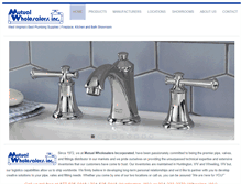 Tablet Screenshot of mutualwholesalers.com